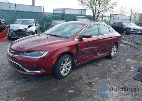 2015 Chrysler 200 Limited из США, поврежденный, VIN 1C3CCCAB7FN662177
